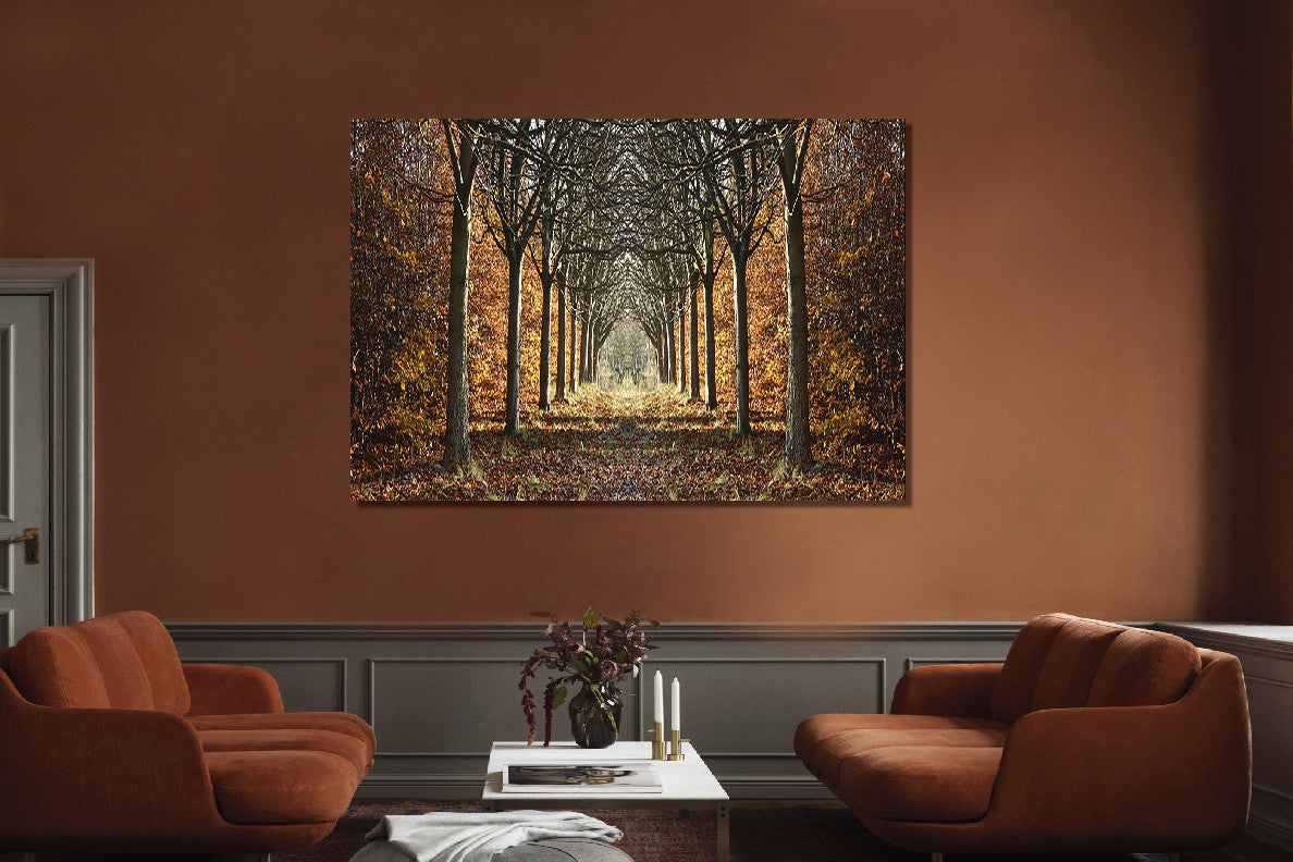 Glasbild «Wald» 160 × 110 cm – Ansicht 2