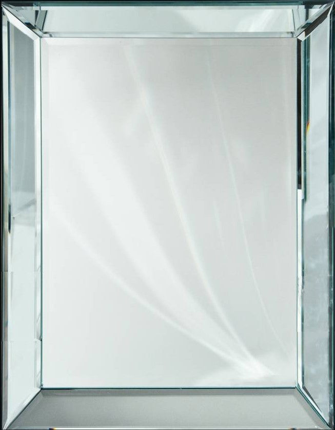 Wechselrahmen Spiegeloptik Silber 60 × 80 cm
