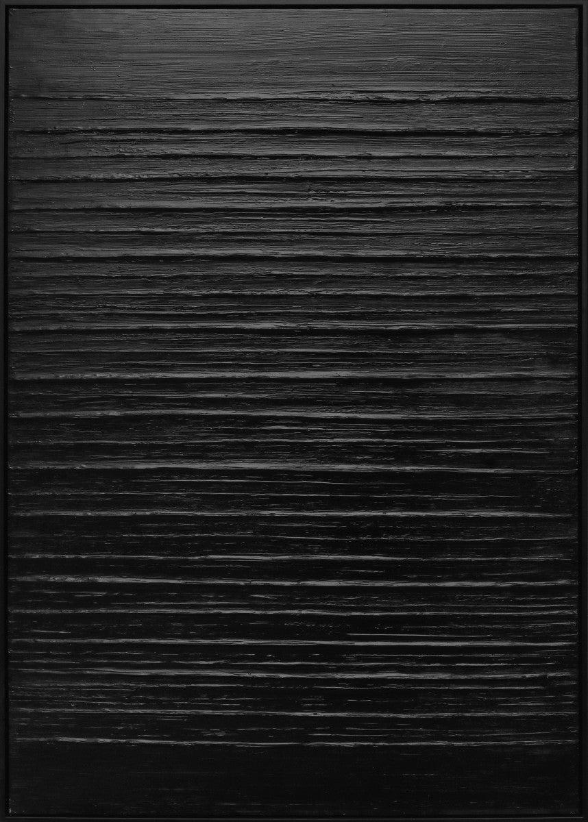 3D-Wanddekoration 83x123cm „Mystic Mist“ mit Acrylfarbe und Rahmen