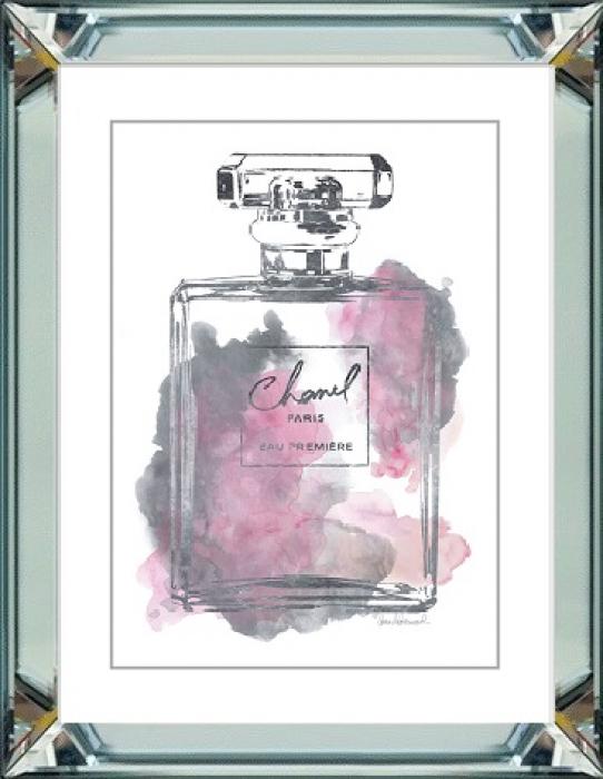 Kunstdruck mit Spiegelrahmen 60 × 80 cm – Motiv AGD116476