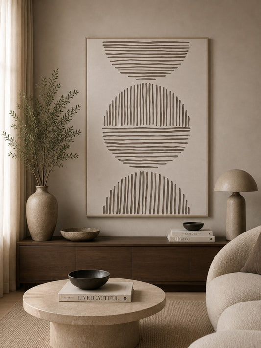 Ölgemälde «Baumwolle» 80 × 120 cm mit Rahmen
