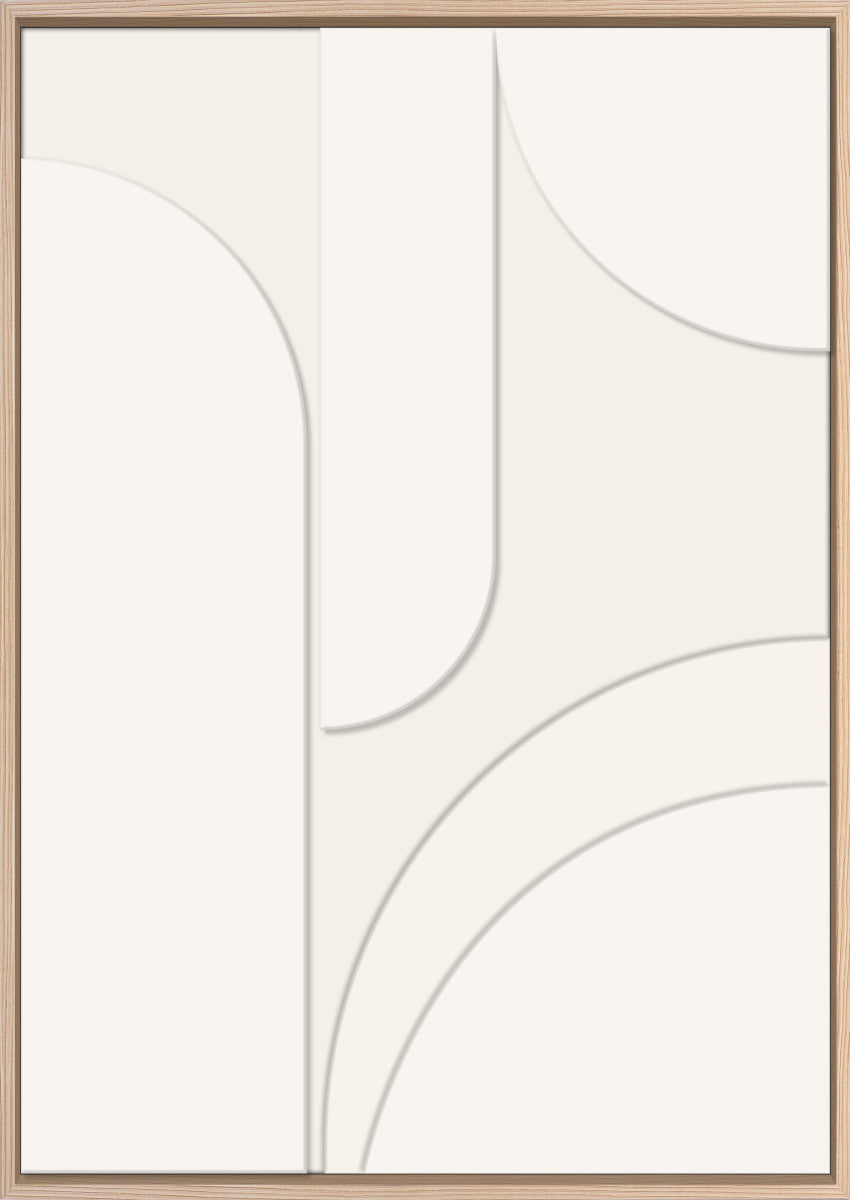 3D-Wanddekoration «Creme 1» 70 × 100 cm