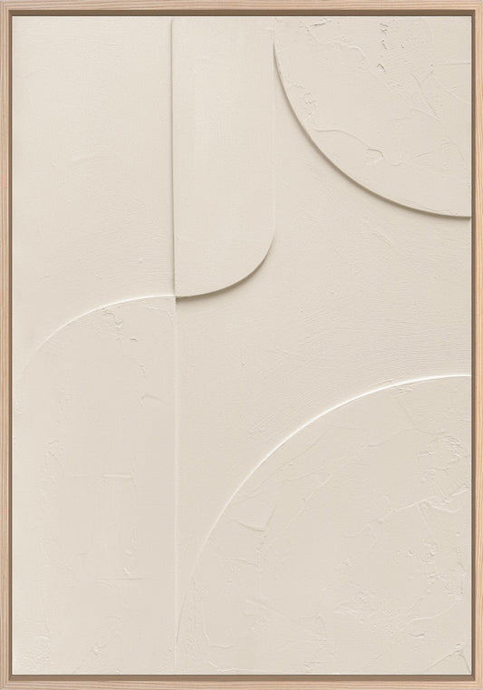 3D-Wanddekoration «Creme 2» 70 × 100 cm