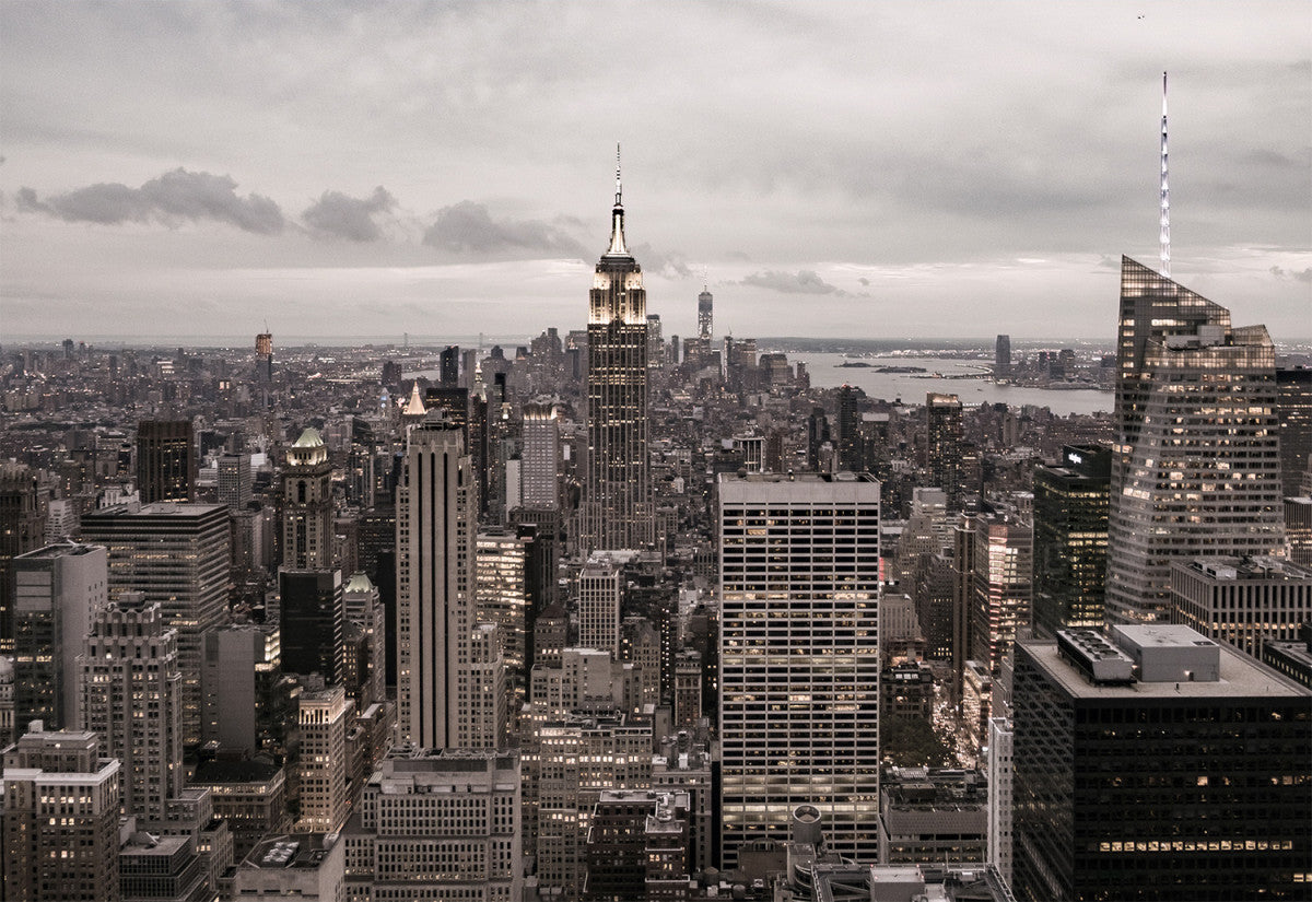 Glasschilderij 160x110cm Manhattan NYC