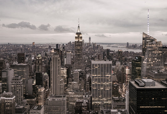 Glasschilderij 160x110cm Manhattan NYC