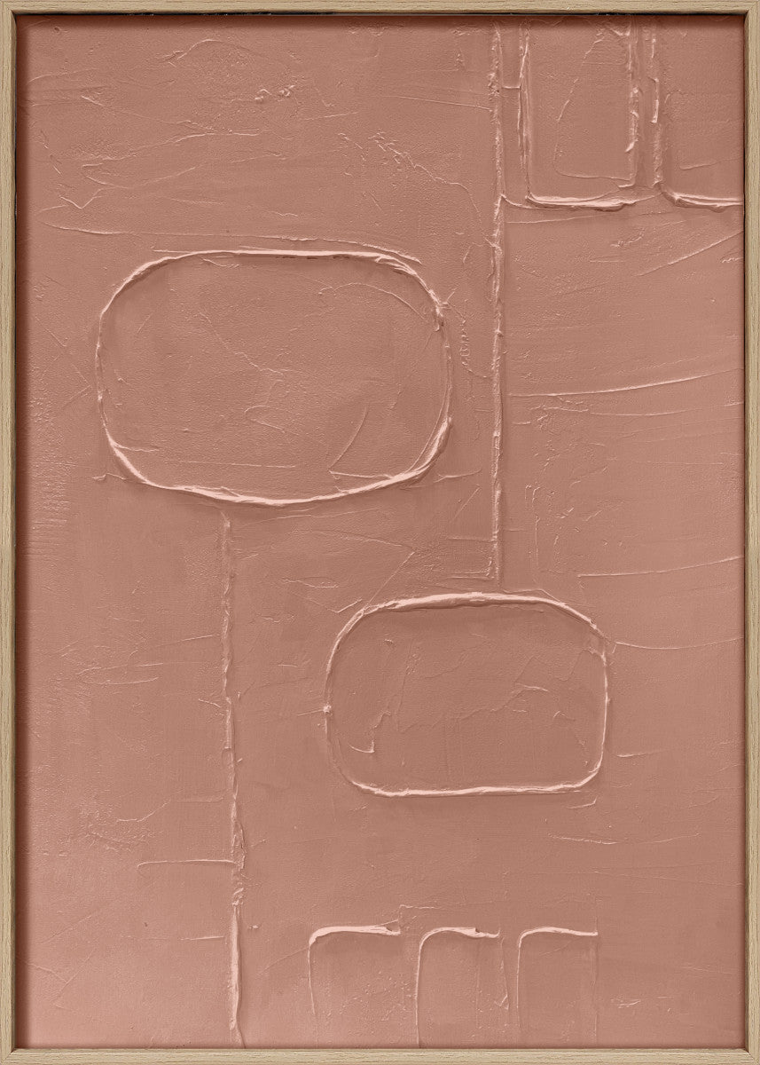 3D-Wanddekoration «Mocha Mousse» 50 × 70 cm – 6er-Set – Ansicht 2