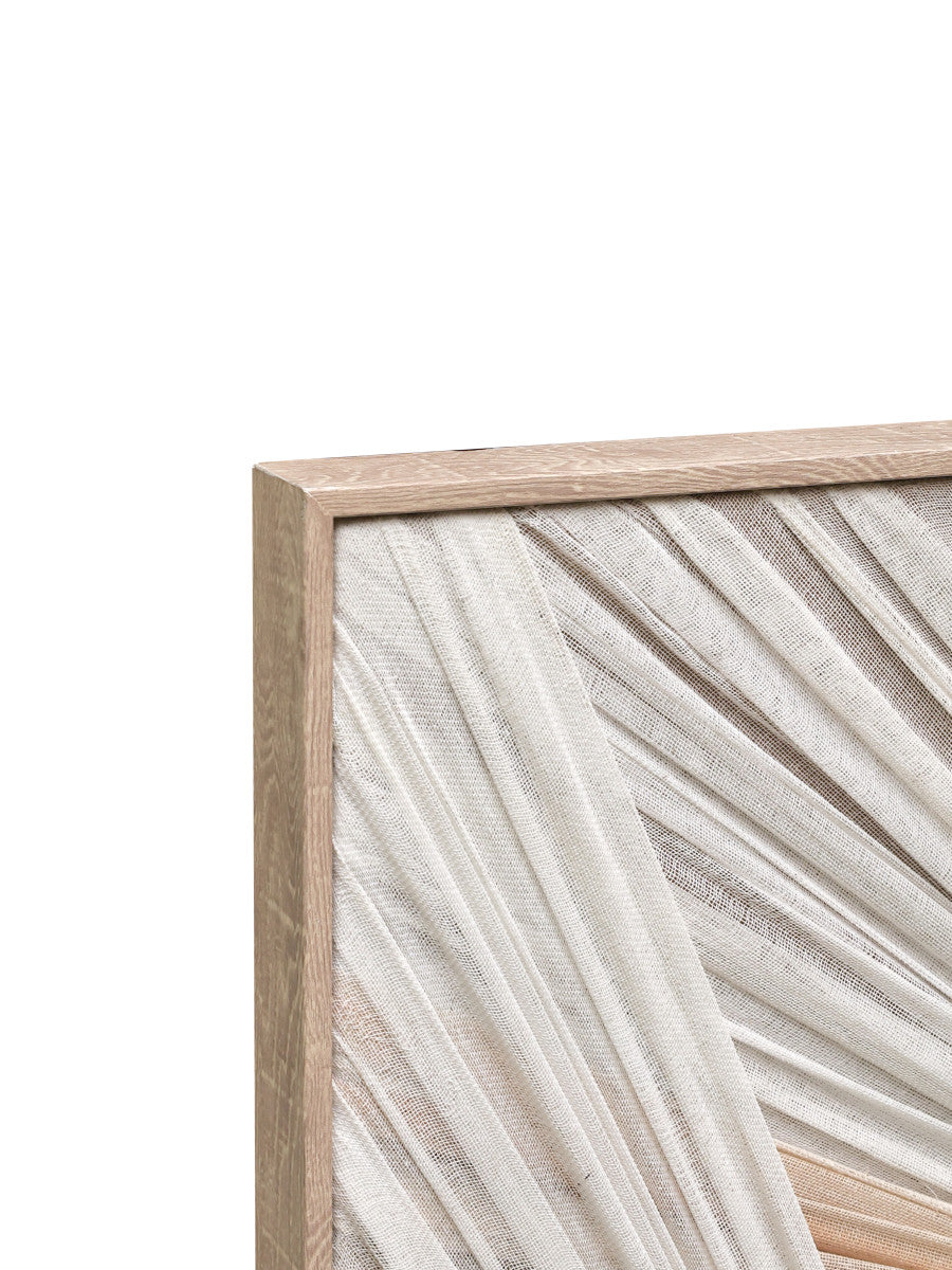 Ölgemälde «Gewebt 1» 80 × 120 cm mit Rahmen – Ansicht 5