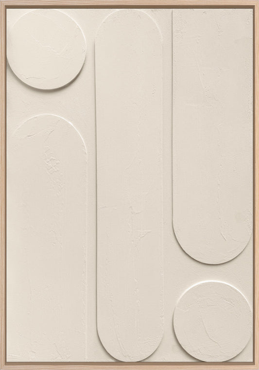 3D-Wanddekoration «Creme 3» 70 × 100 cm