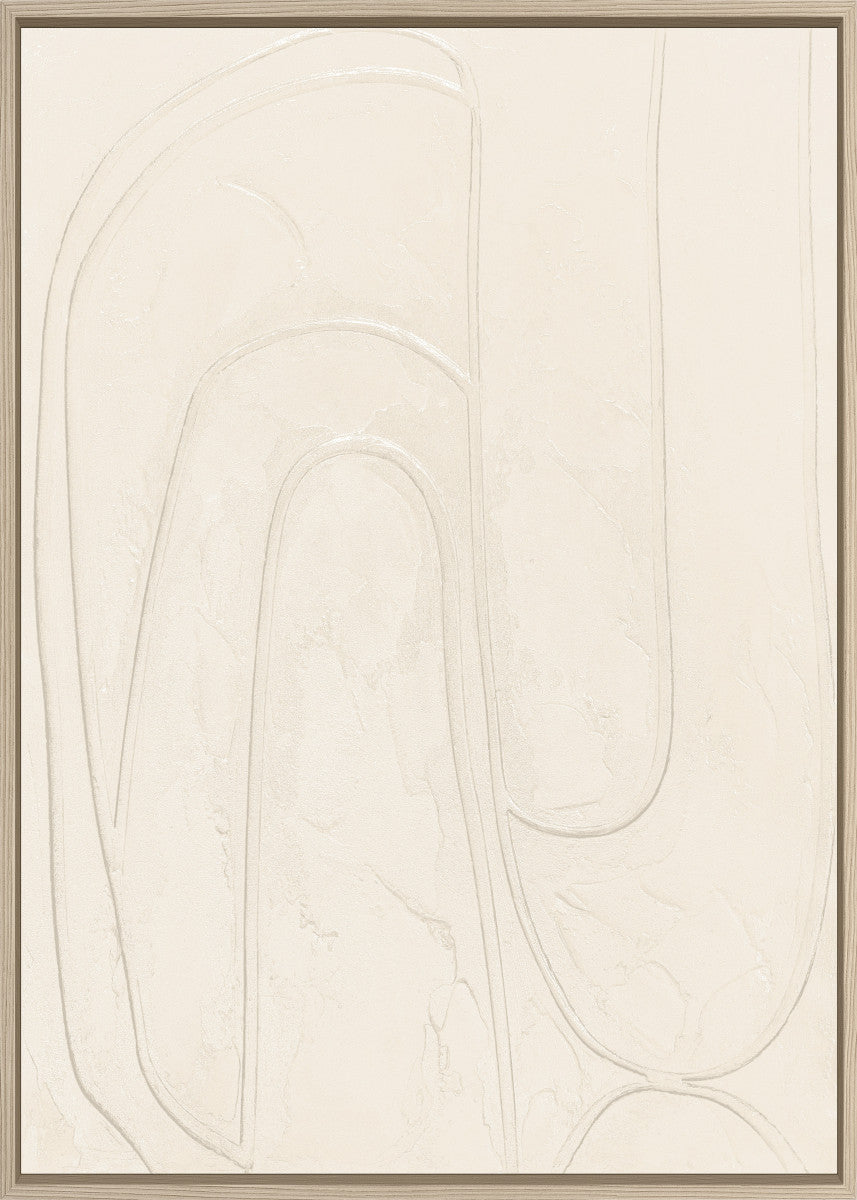 3D-Wanddekoration «Creme 4» 50 × 70 cm