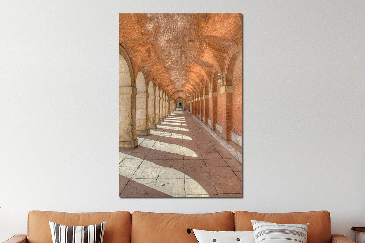 Glasbild «Alte Galerie» 80 × 120 cm – Ansicht 2