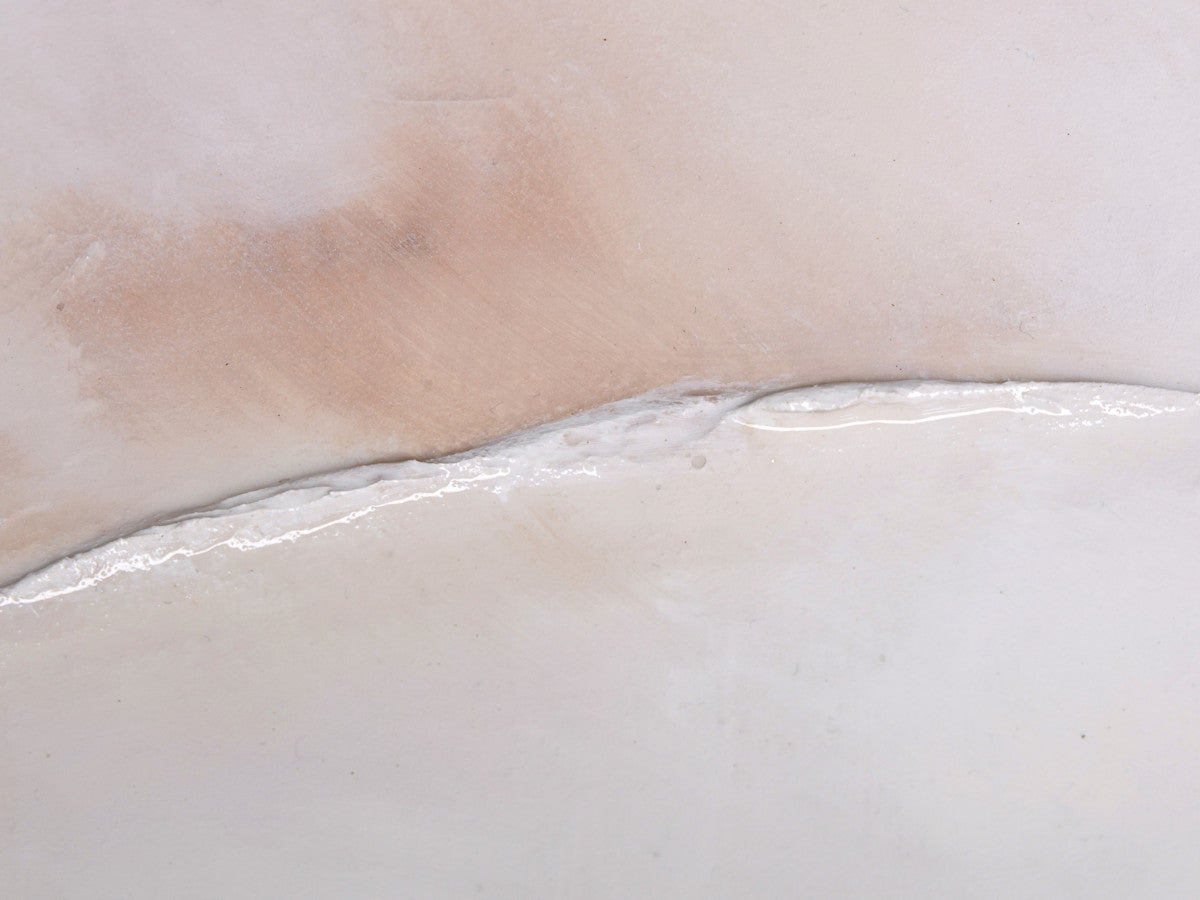 Ölgemälde «Hochglanz Weiss» 100 × 100 cm mit Rahmen – Ansicht 3