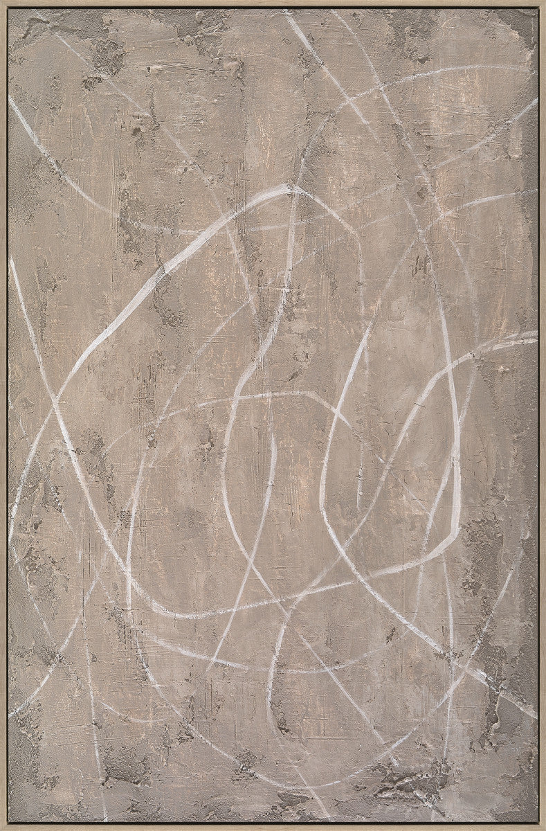 Ölgemälde «Leichte Kratzer» 100 × 150 cm mit Rahmen – Ansicht 2