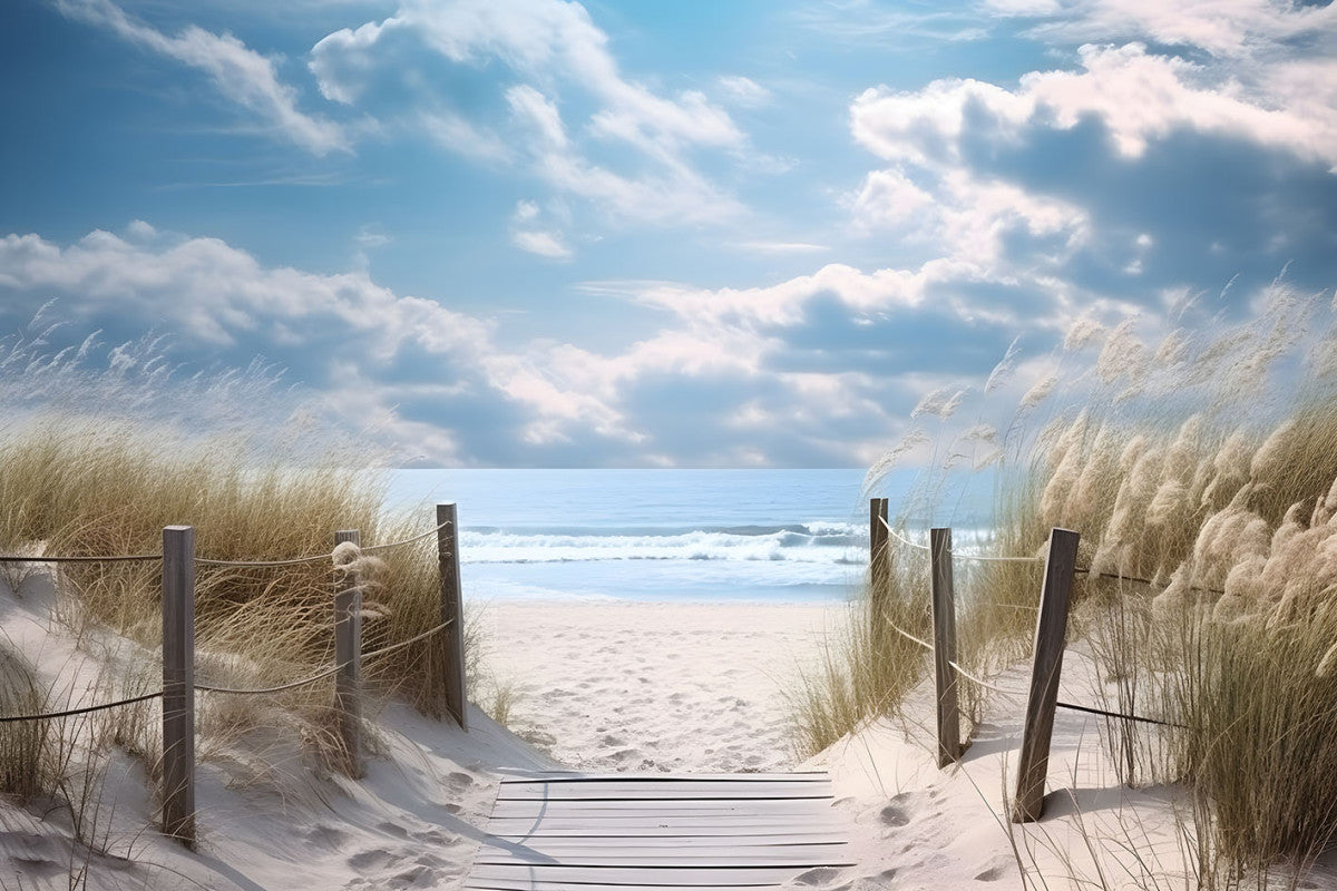 Glasschilderij 120x80cm Duinen