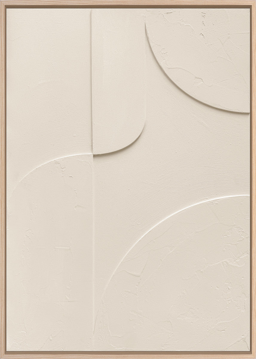 3D-Wanddekoration «Creme 2» 50 × 70 cm