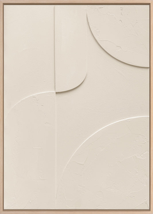 3D-Wanddekoration «Creme 2» 50 × 70 cm
