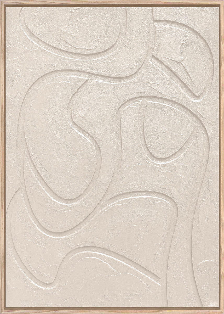 3D-Wanddekoration «Creme 5» 50 × 70 cm