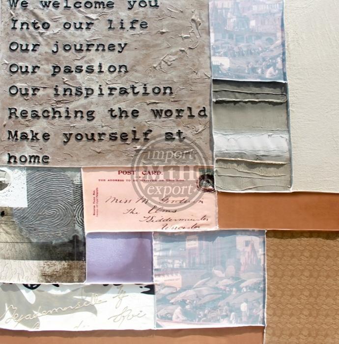 Schilderij Sabine Kleiren 150x150cm