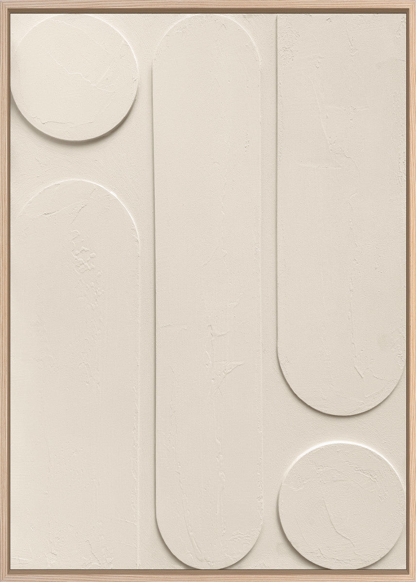 3D-Wanddekoration «Creme 3» 50 × 70 cm