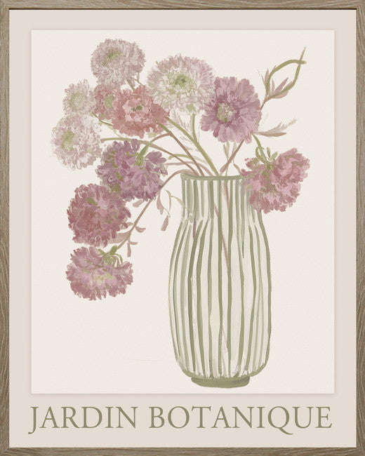 Leinwandbild «Blumenvase 2» mit Rahmen 40 × 50 cm
