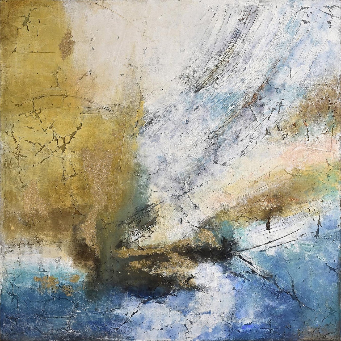 Ölgemälde 150x150cm