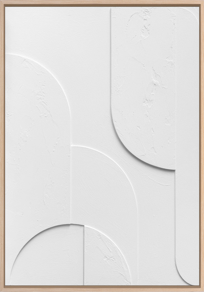 3D-Wanddekoration «Weiss 2» 70 × 100 cm