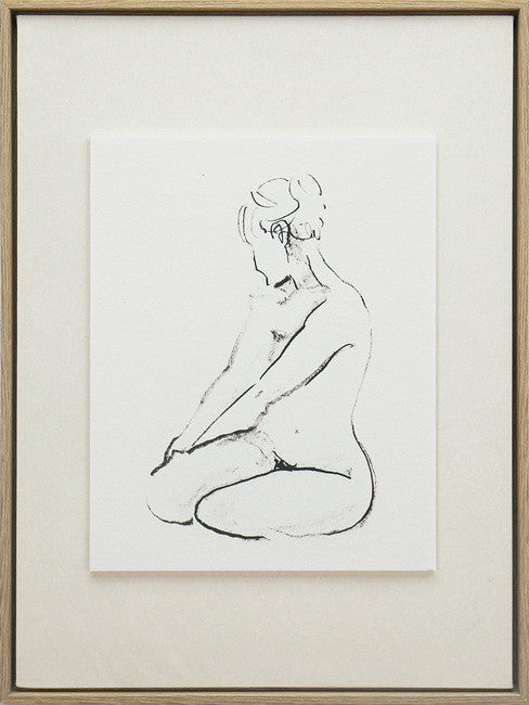 Leinwandbild «Frau 2» mit Rahmen 45 × 60 cm – 3D-Objekte