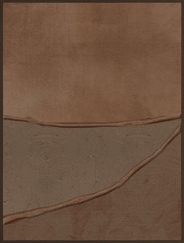 3D-Wanddekoration «Braun 4» 70 × 100 cm