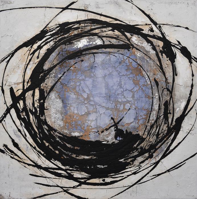 Olieverfschilderij 150x150cm