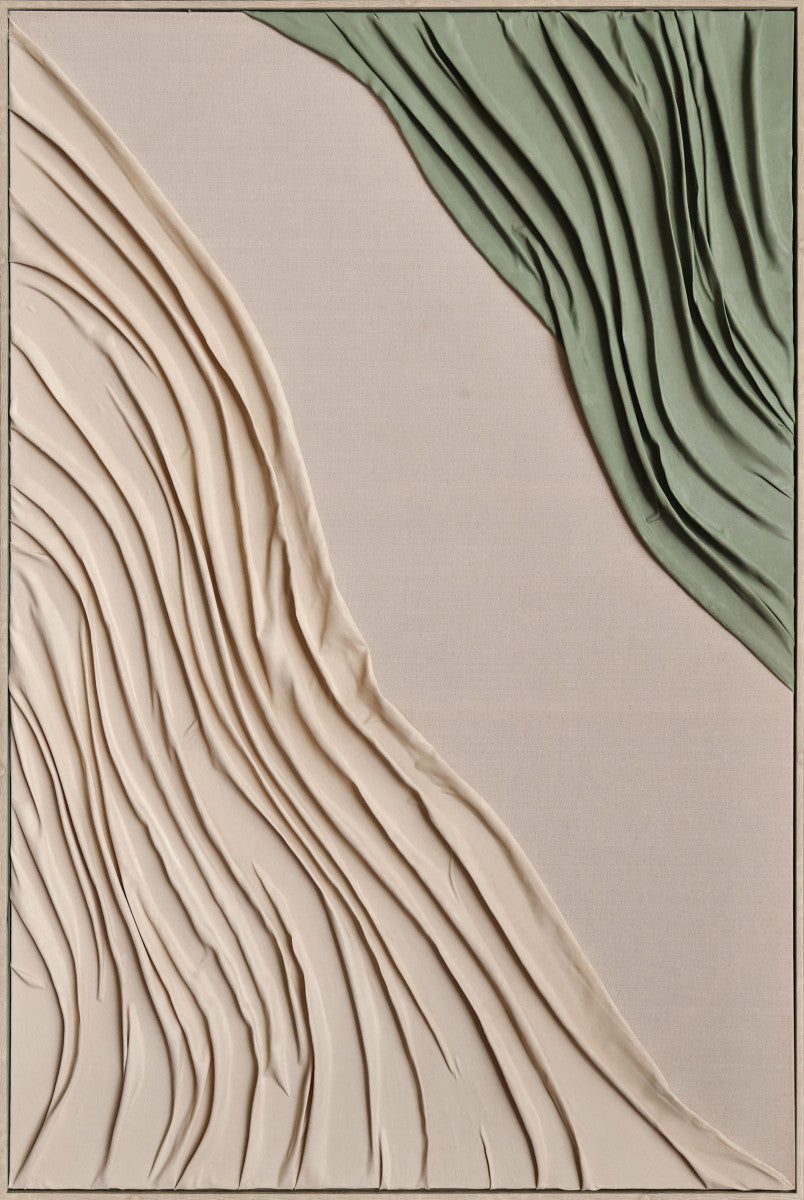 Ölgemälde «Wellen» 80 × 120 cm mit Rahmen – Ansicht 2