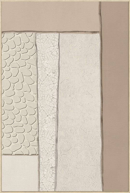 3D-Wanddekoration «Gewebte Flächen 2» 70 × 100 cm