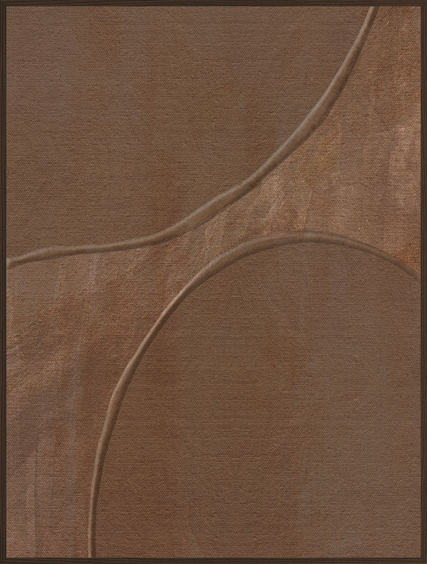 3D-Wanddekoration «Braun 3» 70 × 100 cm