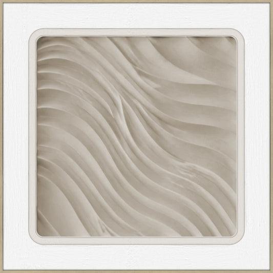 3D-Wanddekoration «Sandwellen 1» 60 × 60 cm