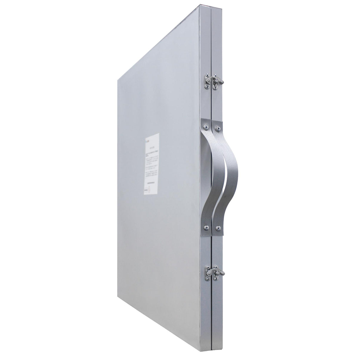 Spiegel ohne Glas 120 × 60 cm, Rahmen Silber – mit ausklappbarem Rahmen – Ansicht 3